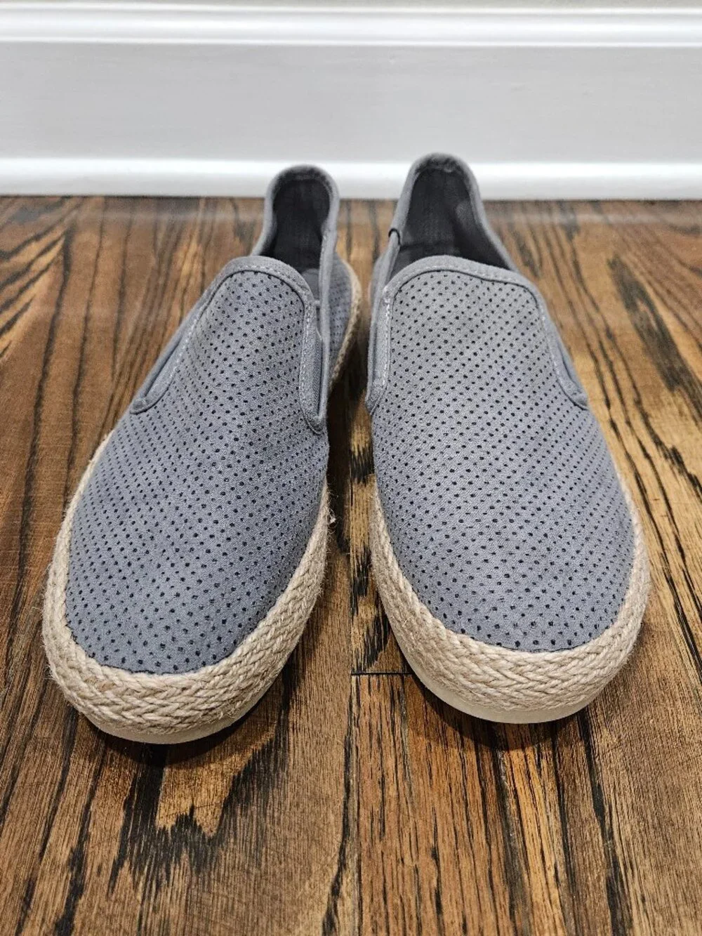 Women's Esprit Nadine Espadrille Slip On Shoes Size 10 - used - like new - Gray